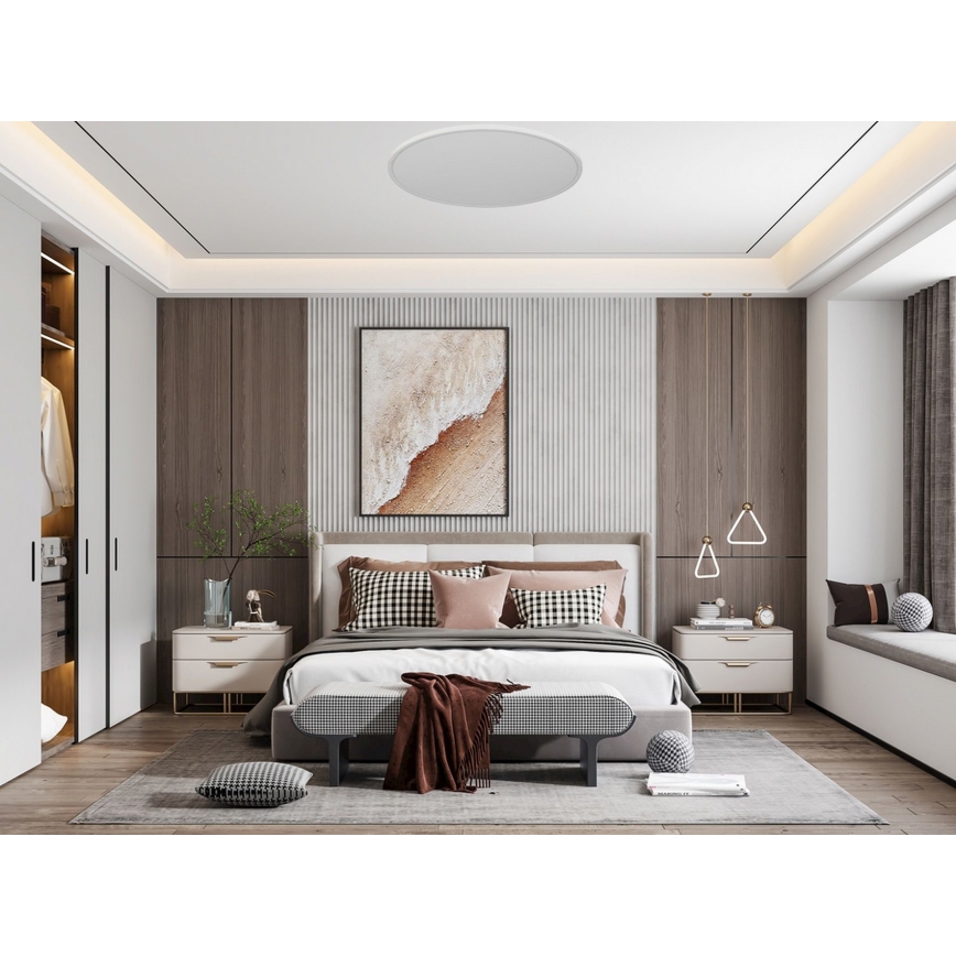 Top Light - LED Dimmable ceiling light LED/36W/230V 3000-6500K + remote control