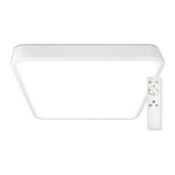 Top Light - LED Dimmable ceiling light METAL LED/60W/230V angular white + remote control