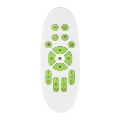 Top Light - LED Dimmable ceiling light NORMAN LED/51W/230V d. 39 cm black + remote control