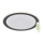 Top Light - LED Dimmable ceiling light NORMAN LED/60W/230V d. 49 cm black + remote control