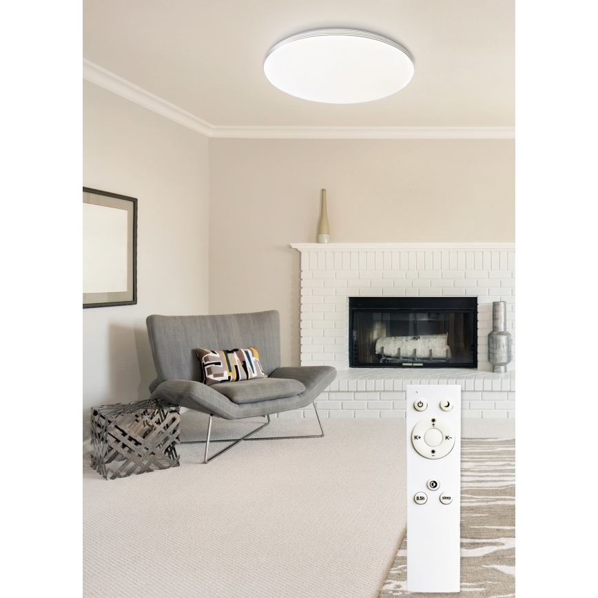 Top Light - LED Dimmable ceiling light OCEAN LED/36W/230V 3000-6500K + remote control
