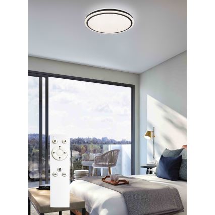 Top Light - LED Dimmable ceiling light ONYX LED/36W/230V 3000-6500K d. 38 cm + remote control