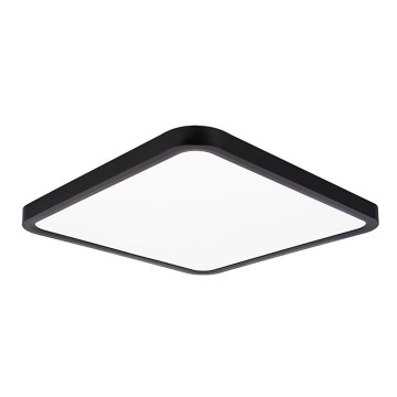 Top Light - LED Dimmable ceiling light REVIT LED/36W/230V 3000-6500K 40x40 cm black + remote control