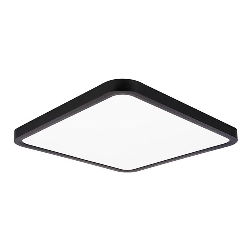Top Light - LED Dimmable ceiling light REVIT LED/36W/230V 3000-6500K 40x40 cm black + remote control