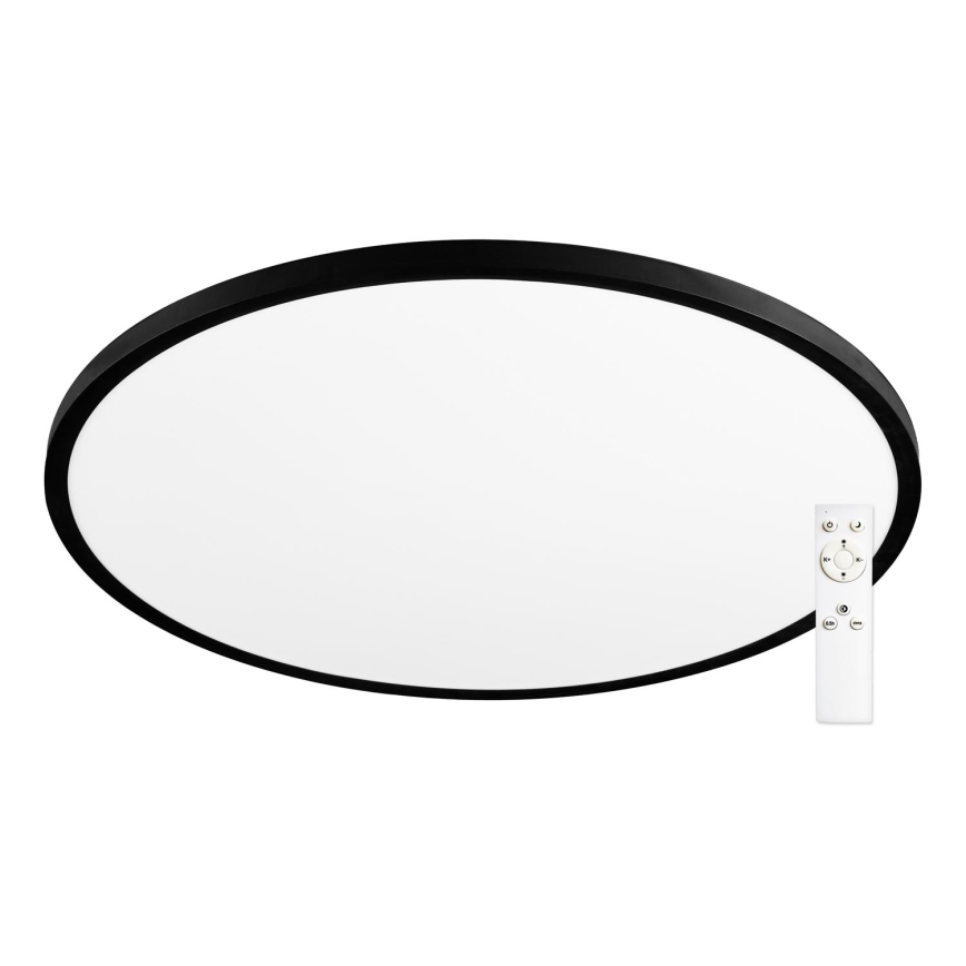 Top Light - LED Dimmable ceiling light REVIT LED/70W/230V 3000-6500K d. 75 cm black + remote control