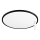 Top Light - LED Dimmable ceiling light REVIT LED/70W/230V 3000-6500K d. 75 cm black + remote control