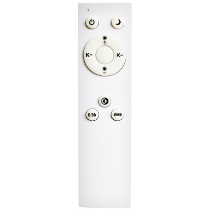 Top Light - LED Dimmable ceiling light REVIT LED/70W/230V 3000-6500K d. 75 cm black + remote control