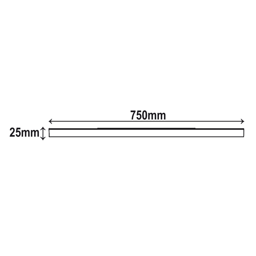 Top Light - LED Dimmable ceiling light REVIT LED/70W/230V 3000-6500K d. 75 cm black + remote control