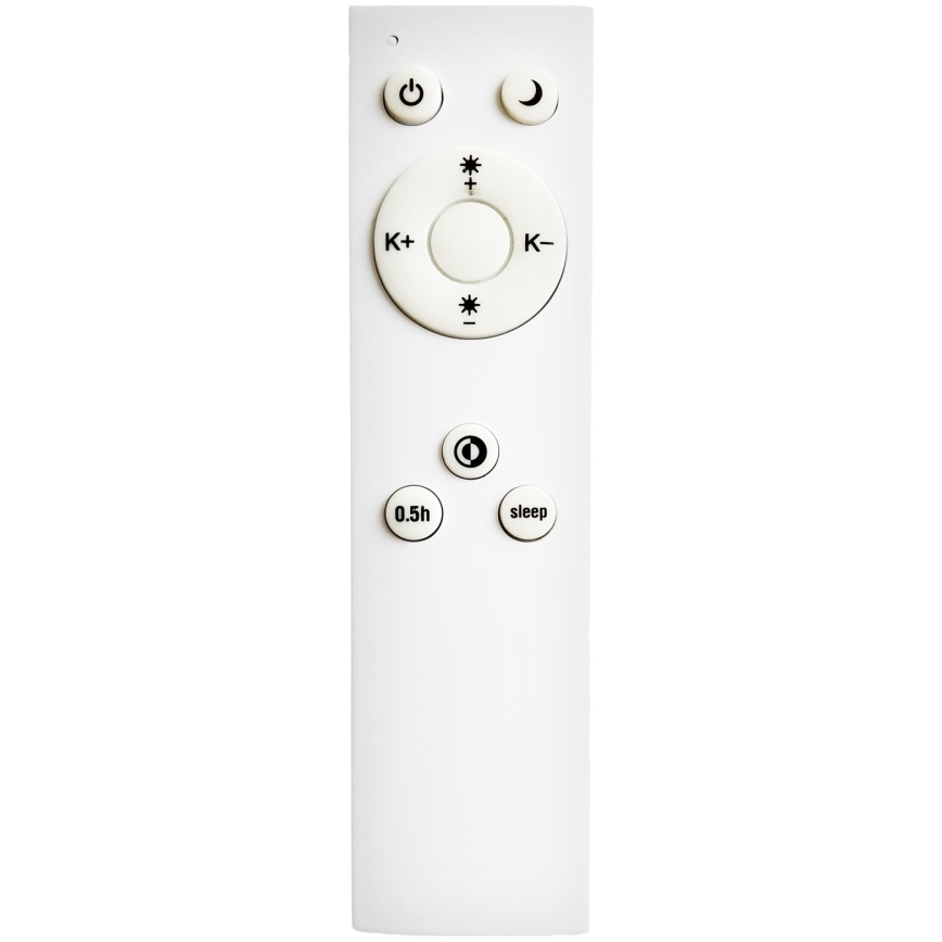 Top Light - LED Dimmable ceiling light SALERNO LED/60W/230V 3000-6500K d. 60 cm black + remote control