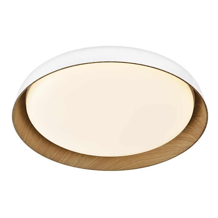 Top Light - LED Dimmable ceiling light SATELLITE LED/36W/230V 3000-6500K d. 43 cm white/brown + remote control