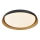 Top Light - LED Dimmable ceiling light SATELLITE LED/48W/230V 3000-6500K d. 53 cm black/brown + remote control