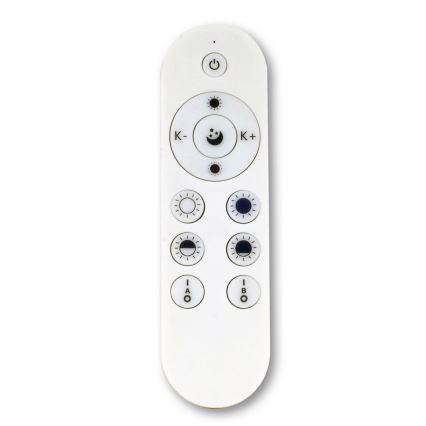 Top Light - LED Dimmable chandelier on a string APOLO LED/45W/230V white + remote control