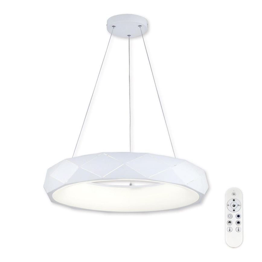 Top Light - LED Dimmable chandelier on a string APOLO LED/45W/230V white + remote control