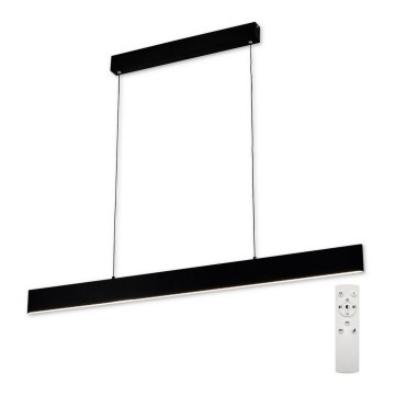 Top Light - LED Dimmable chandelier on a string LINE LED/30W/230V black + remote control