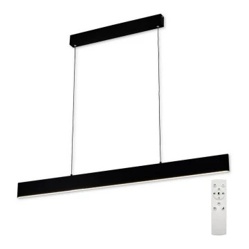 Top Light - LED Dimmable chandelier on a string LINE LED/30W/230V black + remote control