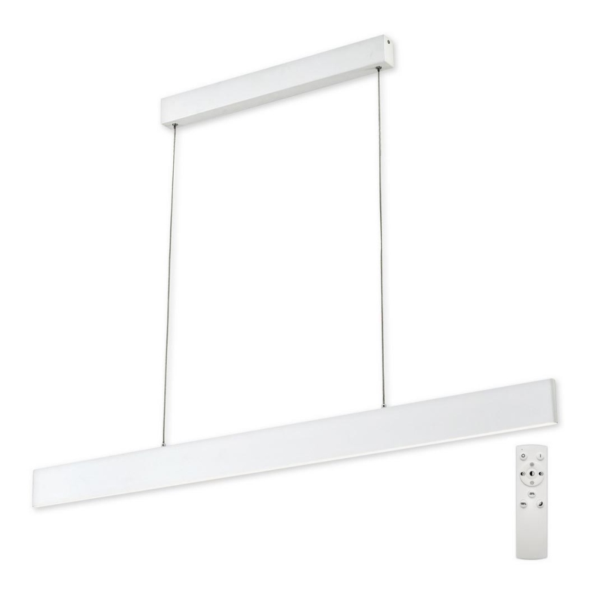 Top Light - LED Dimmable chandelier on a string LINE LED/30W/230V white + remote control