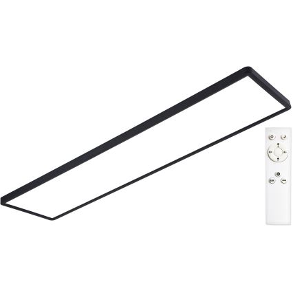 Top Light - LED Dimmable surface-mounted panel REVIT LED/70W/230V 3000-6500K 120x30 cm black + remote control