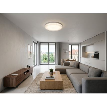 Top Light - Dimmable LED bathroom ceiling light NEXUS LED/45W/230V 3000-6500K IP44 diam. 38 cm white + remote control