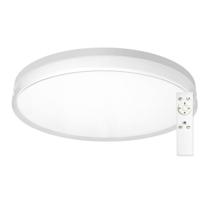 Top Light - Dimmable LED bathroom ceiling light NEXUS LED/45W/230V 3000-6500K IP44 diam. 38 cm white + remote control