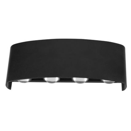 Top Light - LED Outdoor wall light RAY LED/8W/230V IP44 4000K black