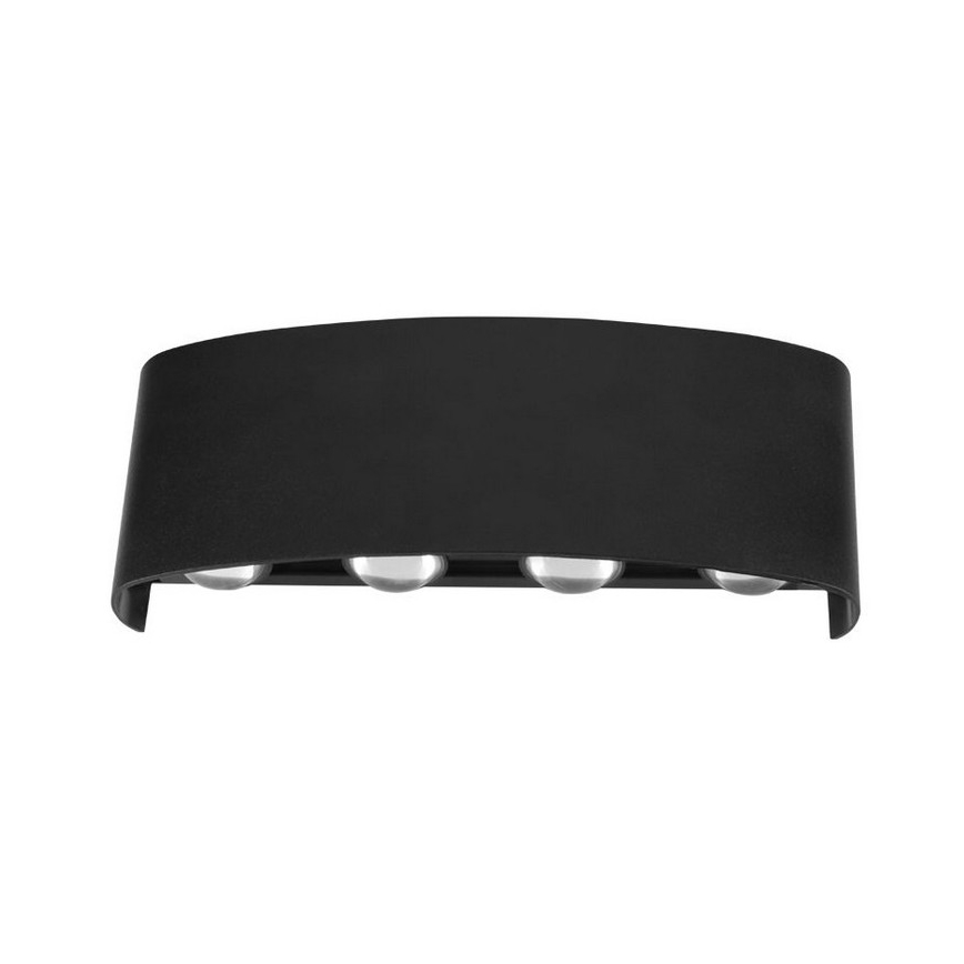 Top Light - LED Outdoor wall light RAY LED/8W/230V IP44 4000K black