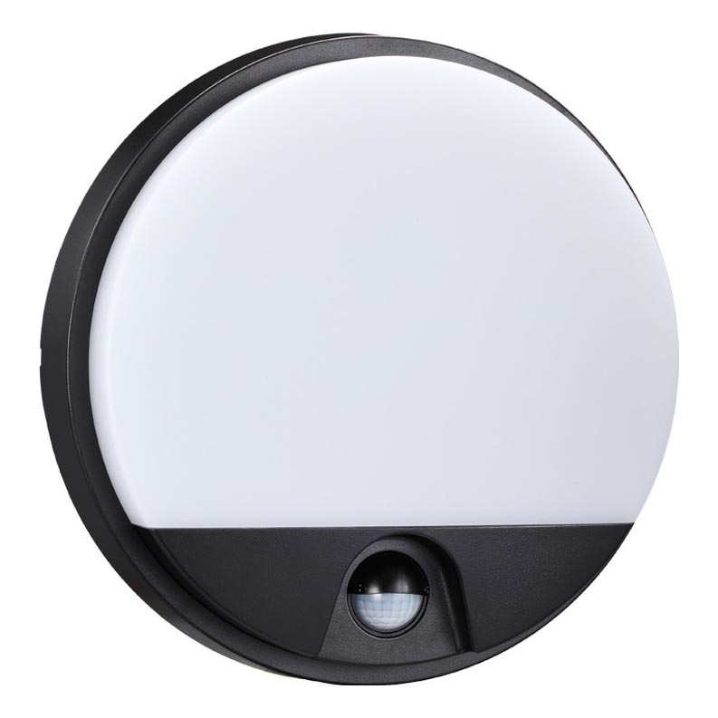 Top Light - LED Outdoor Wall Light with Motion and Twilight Sensor BARI LED/15W/230V 4000K IP54