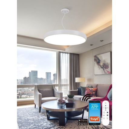 Top Light - LED RGB Dimmable chandelier on a string METAL LED/60W/230V Wi-Fi Tuya white + remote control