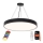 Top Light - LED RGB Dimmable chandelier on a string METAL LED/60W/230V Wi-Fi Tuya black + remote control