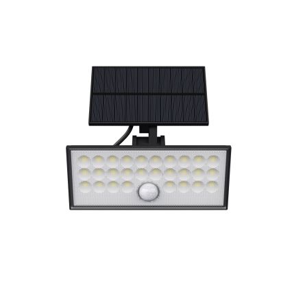 Top Light - LED Solar wall floodlight with sensor HELEON VARIO LED/8W/3,7V IP65 4000K 2200 mAh + remote control