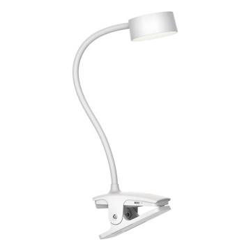 Top Light - LED Touch Dimmable Table Lamp with Clip BELLA LED/4.8W/5V 3000-6500K White