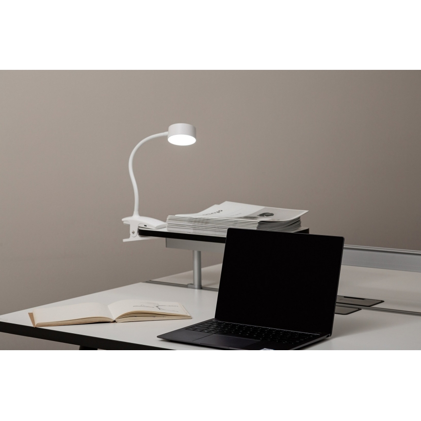 Top Light - LED Touch Dimmable Table Lamp with Clip BELLA LED/4.8W/5V 3000-6500K White