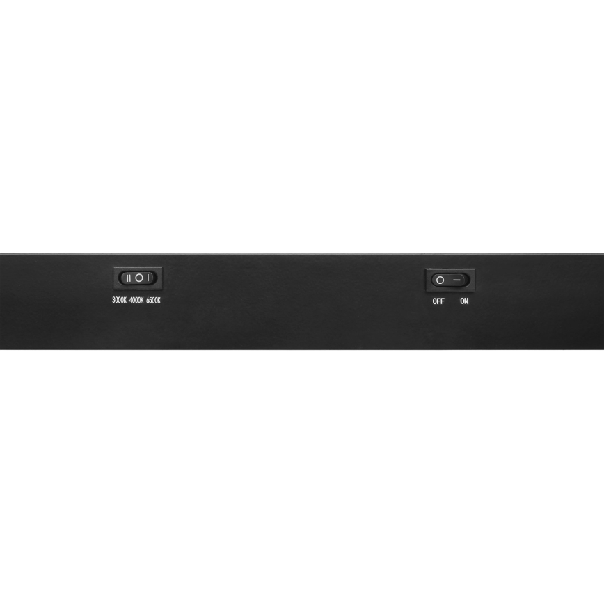Top Light - LED under-cabinet light AXIS LED/15W/230V 3000/4000/6500K 60 cm black