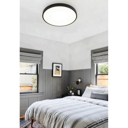 Top Light Metal 40C RC -LED Dimmable ceiling light METAL LED/51W/230V black + remote control