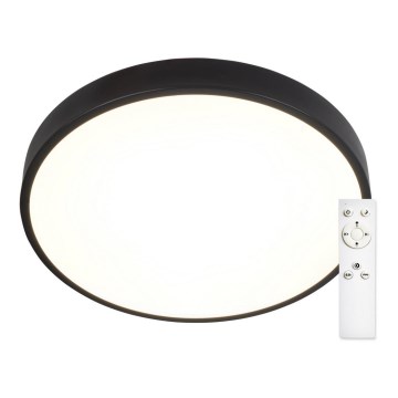 Top Light Metal 40C RC -LED Dimmable ceiling light METAL LED/51W/230V black + remote control