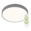 Top Light Metal 40S RC - LED Dimmable ceiling light LED/51W/230V grey + remote control