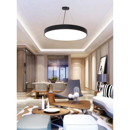 Top Light Metal 60CZ RC - LED Dimmable chandelier on a string METAL LED/60W/230V black