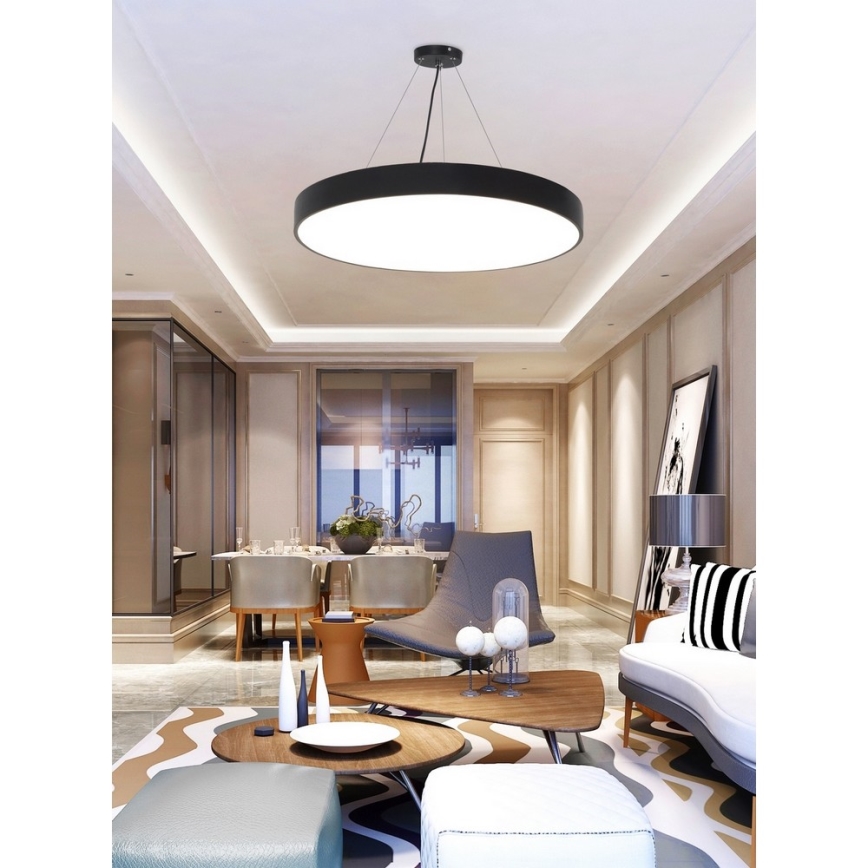 Top Light Metal 60CZ RC - LED Dimmable chandelier on a string METAL LED/60W/230V black