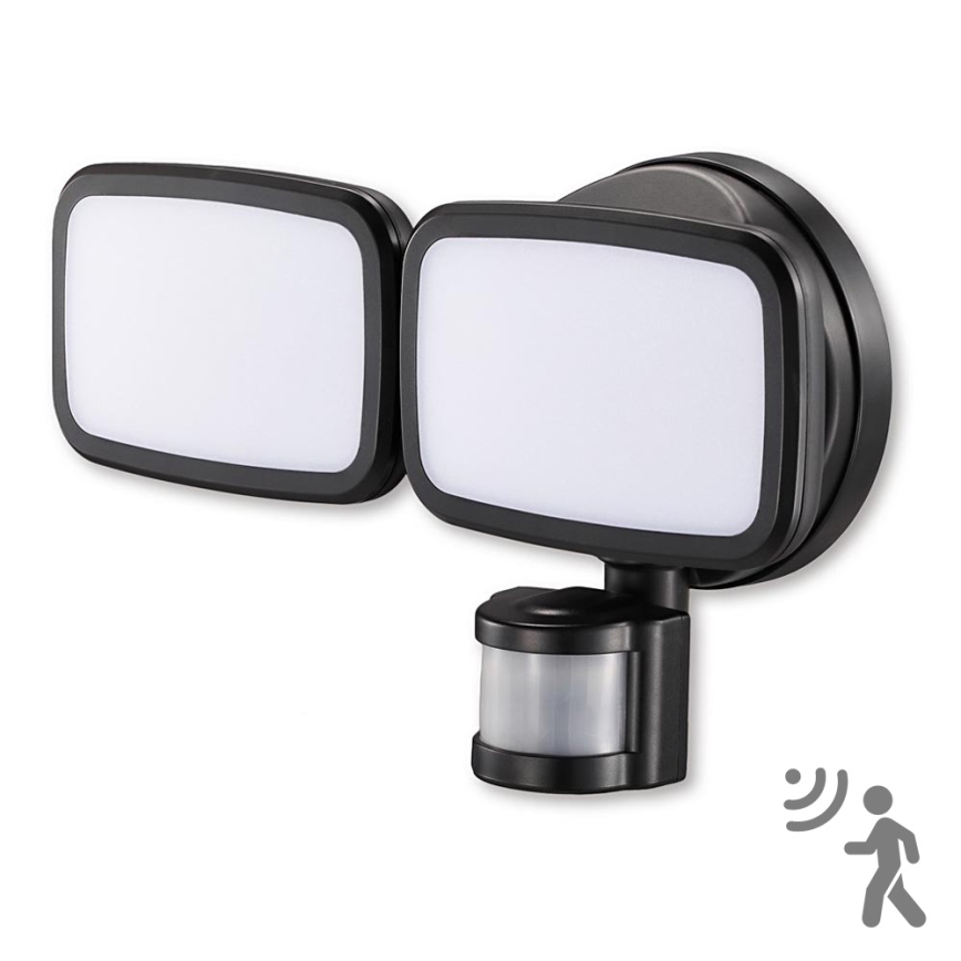 Top Light Siena C PIR - LED Flood light with a sensor SIENA 2xLED/20W/230V IP65