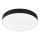 Top Light - SPIRIT LED Bathroom Ceiling Light, 24W/230V, Selectable 3000/4000/6500K, IP44, Ø 30 cm, Black