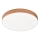 Top Light - SPIRIT LED Bathroom Ceiling Light, 24W, 230V, Selectable 3000/4000/6500K, IP44, Ø 30 cm, Brown