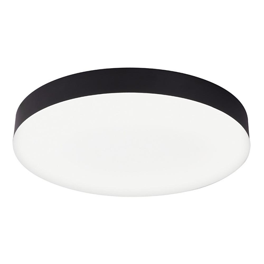 Top Light - SPIRIT LED Bathroom Ceiling Light, 36W, 230V, 3000/4000/6500K, IP44, Ø 40 cm, black