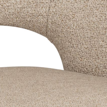 TORI Dining Chair with Armrests, Beige