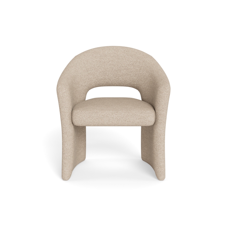 TORI Dining Chair with Armrests, Beige