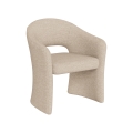 TORI Dining Chair with Armrests, Beige