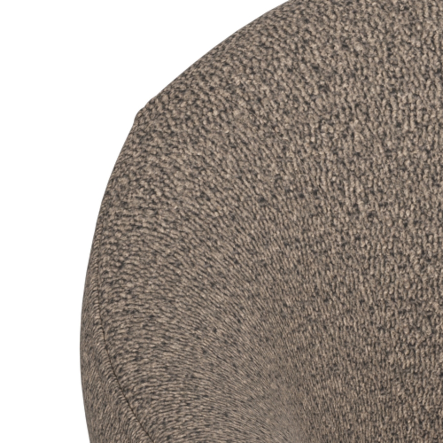 TORI Taupe Dining Chair with Armrests
