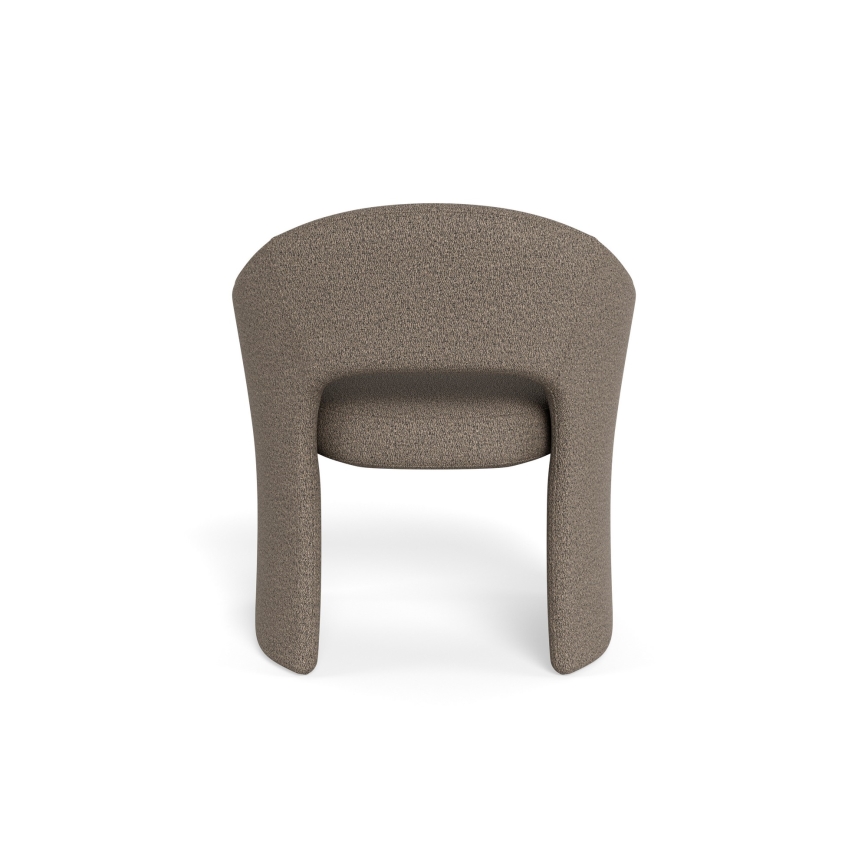 TORI Taupe Dining Chair with Armrests
