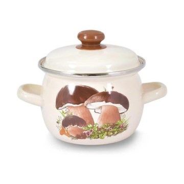 TORO 1.5 L Pot with Lid – Mushroom Design