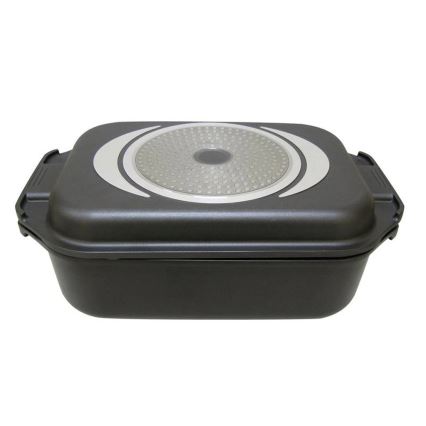 TORO 2-in-1 Induction Roaster, 9 L (42 × 25 cm), Black