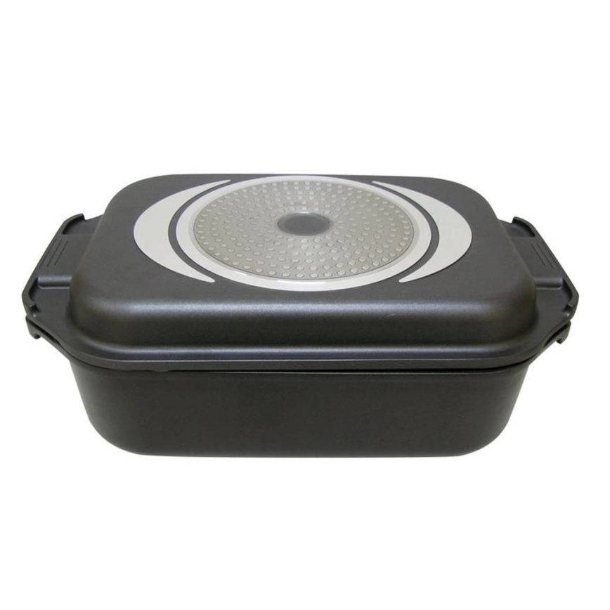 TORO 2-in-1 Induction Roaster, 9 L (42 × 25 cm), Black