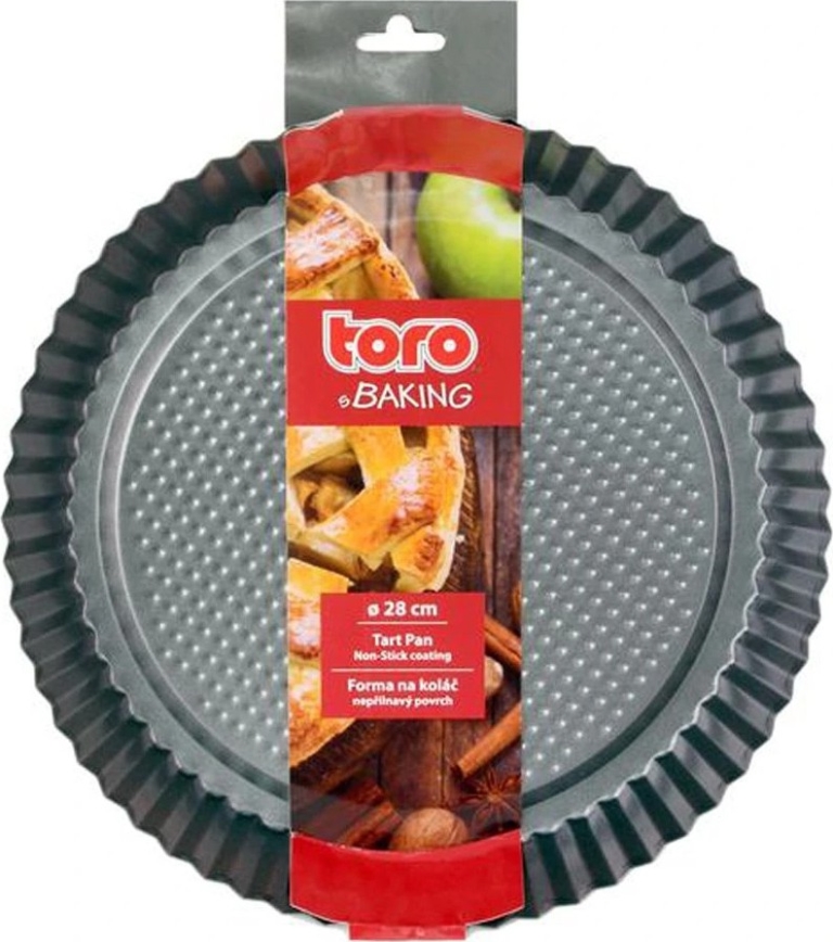 TORO 28 cm Black Pie Pan